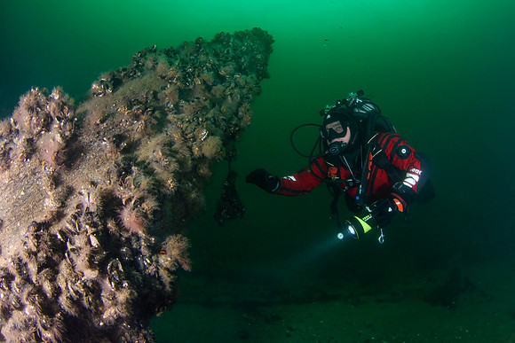 Wreck, Baltic Sea, Denmark
