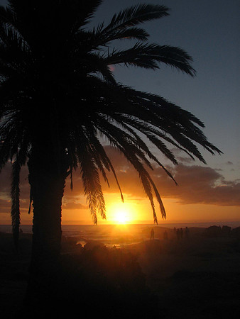 Sunset at Cape Town