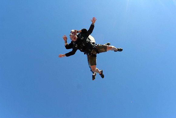 Sky Diving at Cape Town